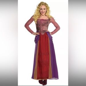 Disney Hocus Pocus Sarah Sanderson Costume size SMALL/MEDIUM